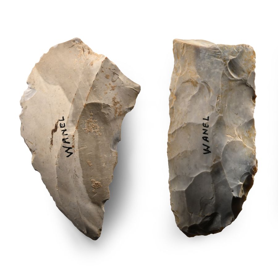 Stone Age Wanel Flint Tool Group