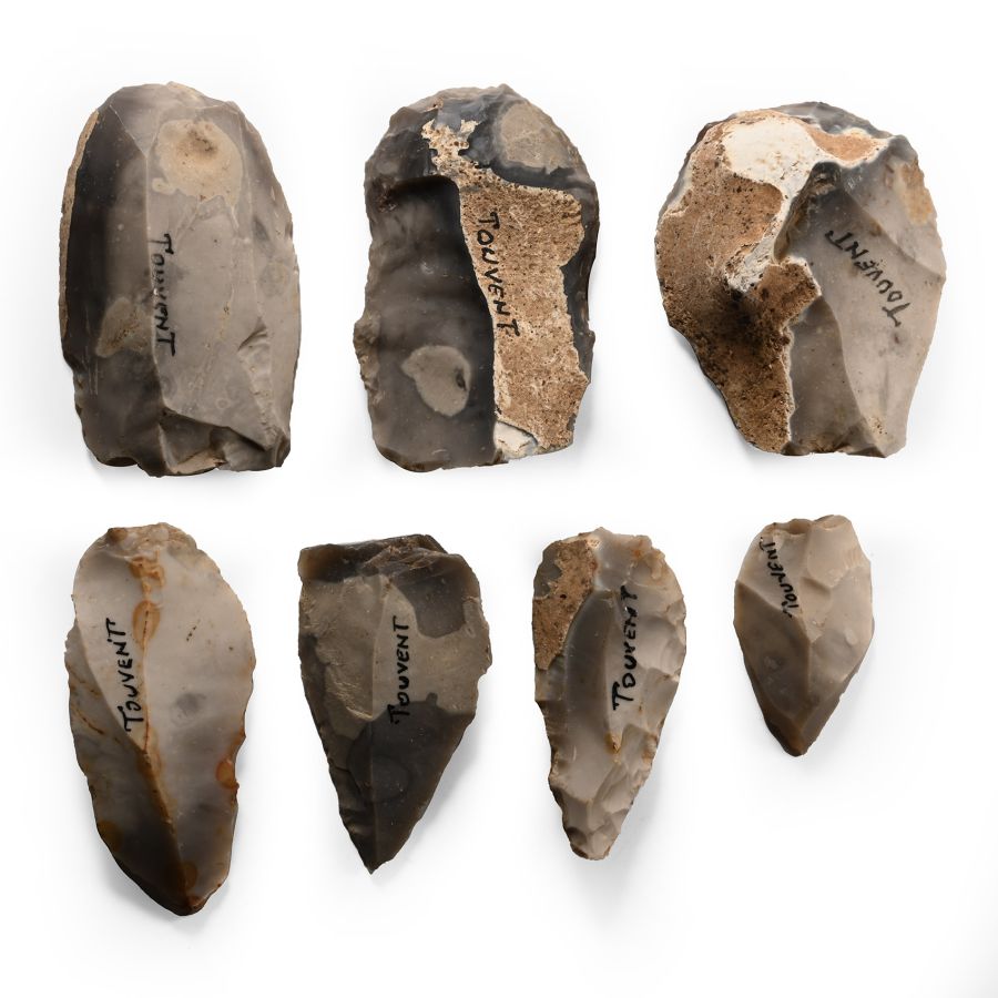 Stone Age Touvent Flint Tool Group