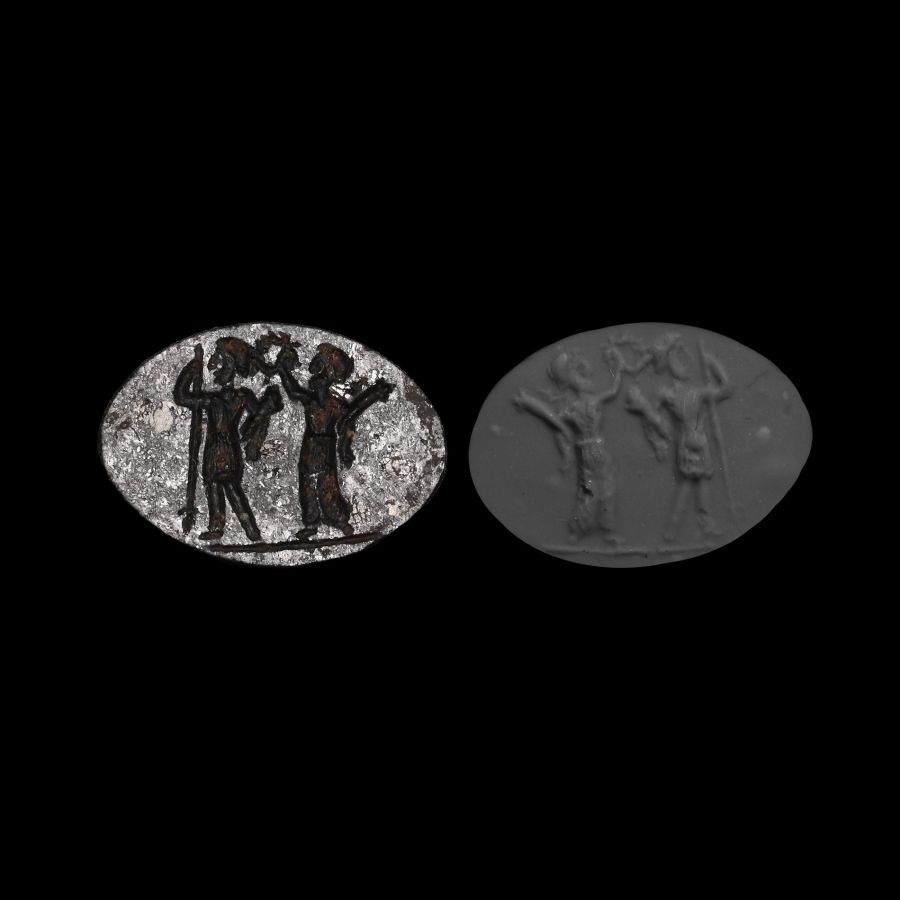 Roman Gemstone with Victory Scene