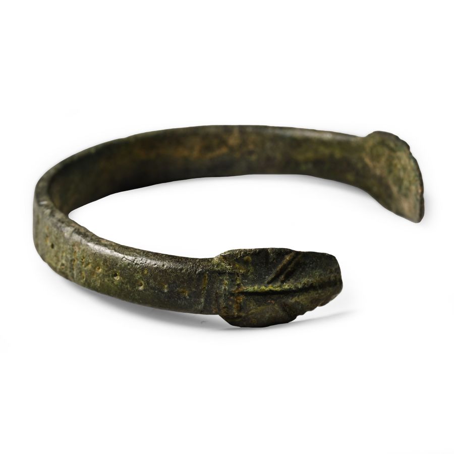 Roman Bronze Military Armilla Bracelet