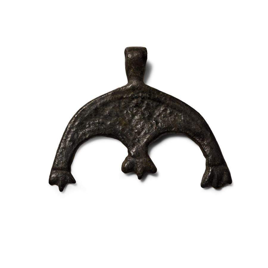 Roman Bronze Phallic Pendant