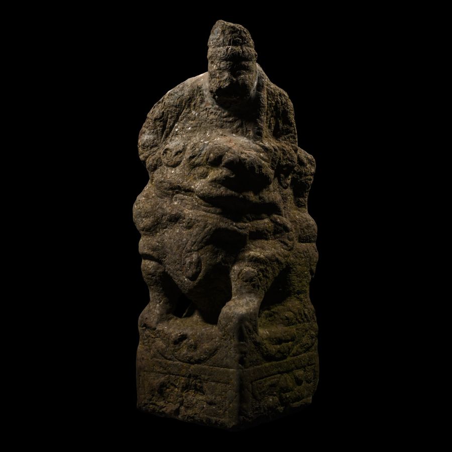 Chinese Stone Hitching Post