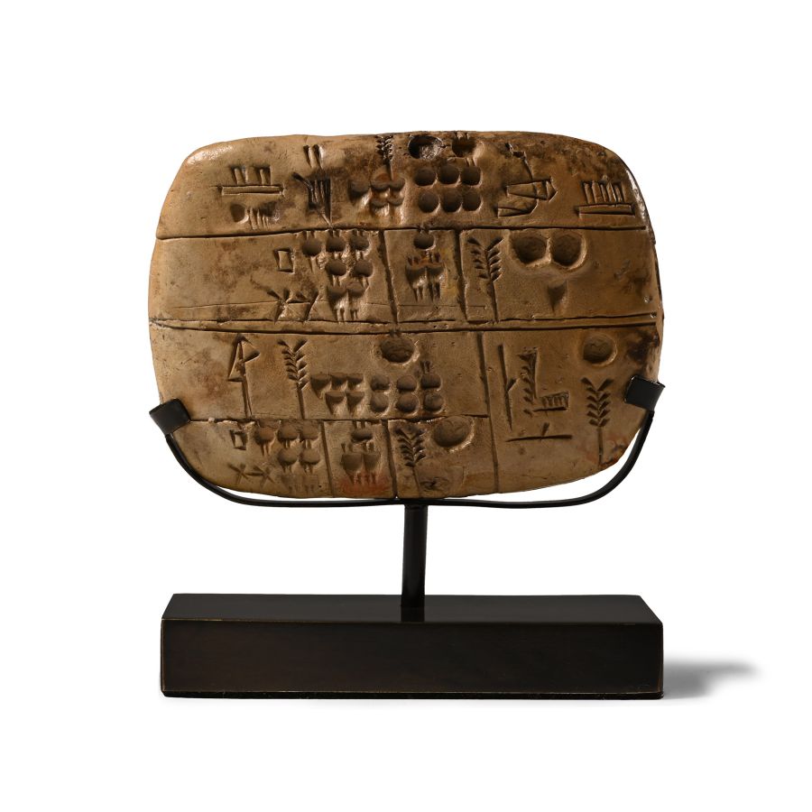 Proto-Sumerian Pictographic Tablet