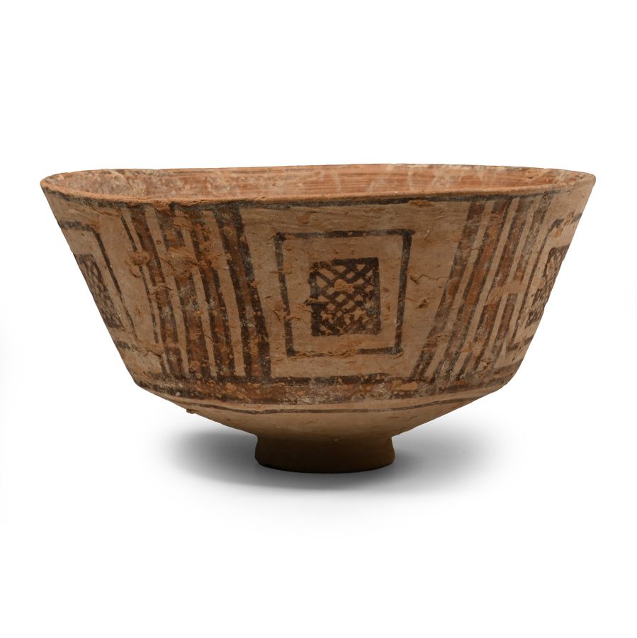 Indus Valley Painted Terracotta Bowl