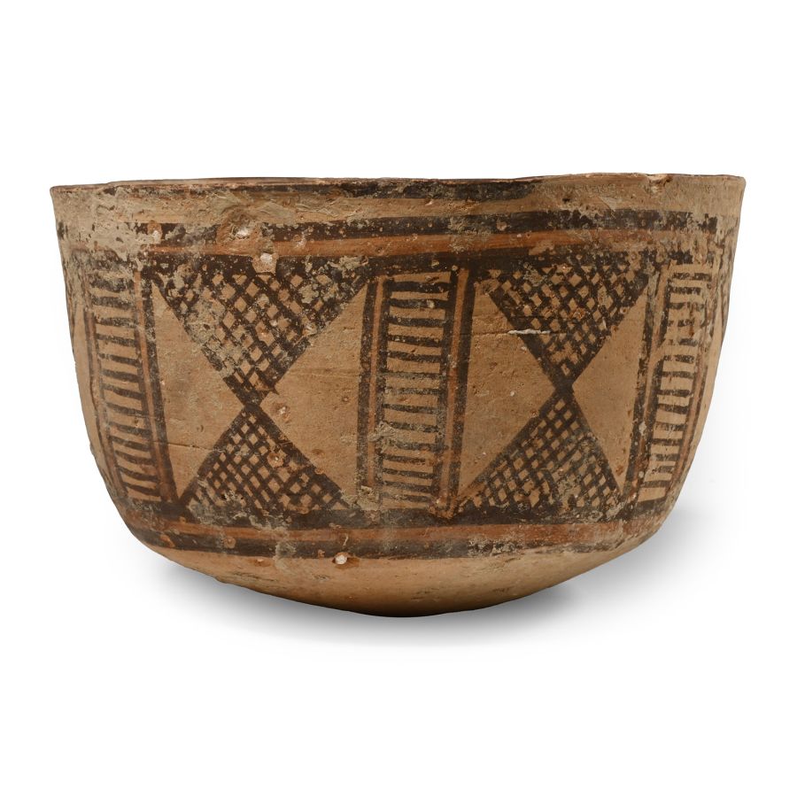 Indus Valley Painted Terracotta Bowl