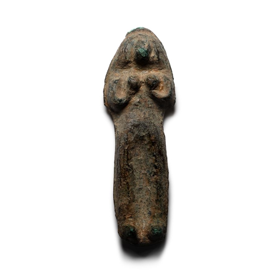Phoenician Bronze Figure