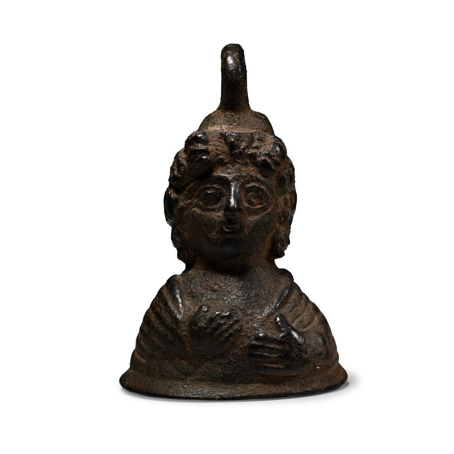 Byzantine Bronze Steelyard Weight of an Empress