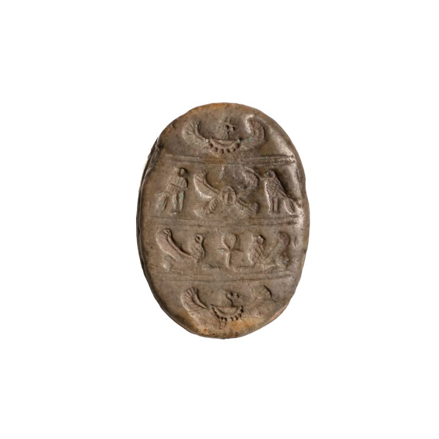 Phoenician Stone Scarab with Inscription