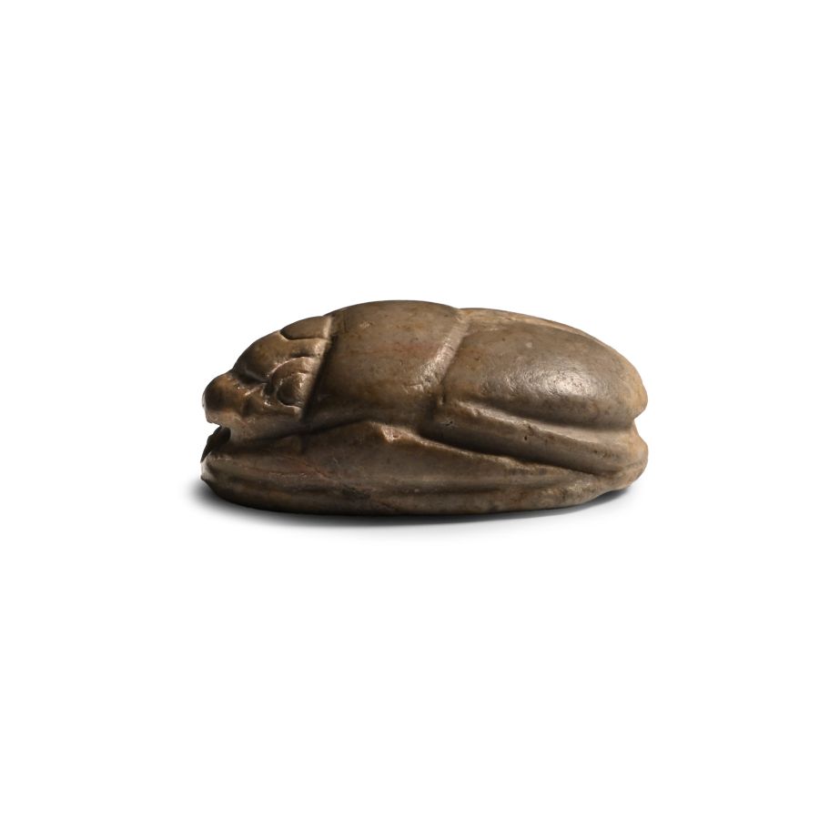 Phoenician Stone Scarab with Inscription