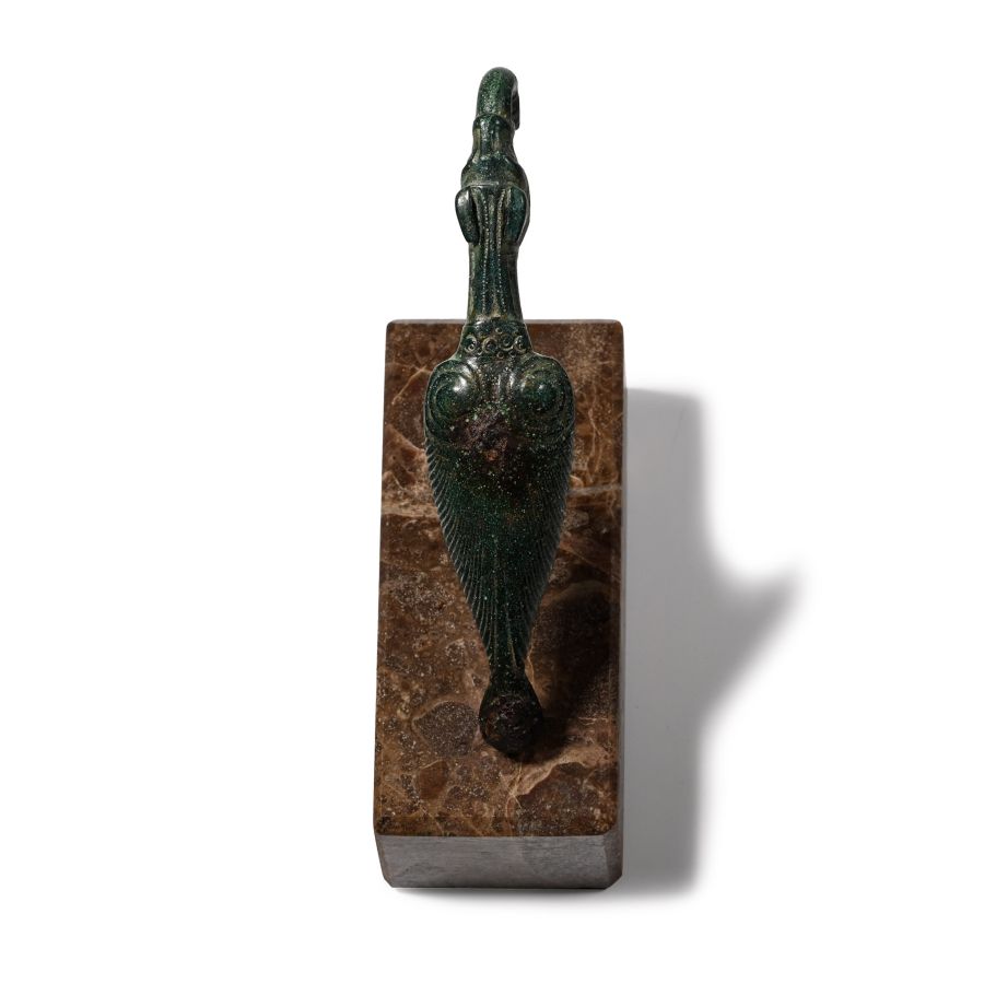 Etruscan Bronze Decorated Belt Mount