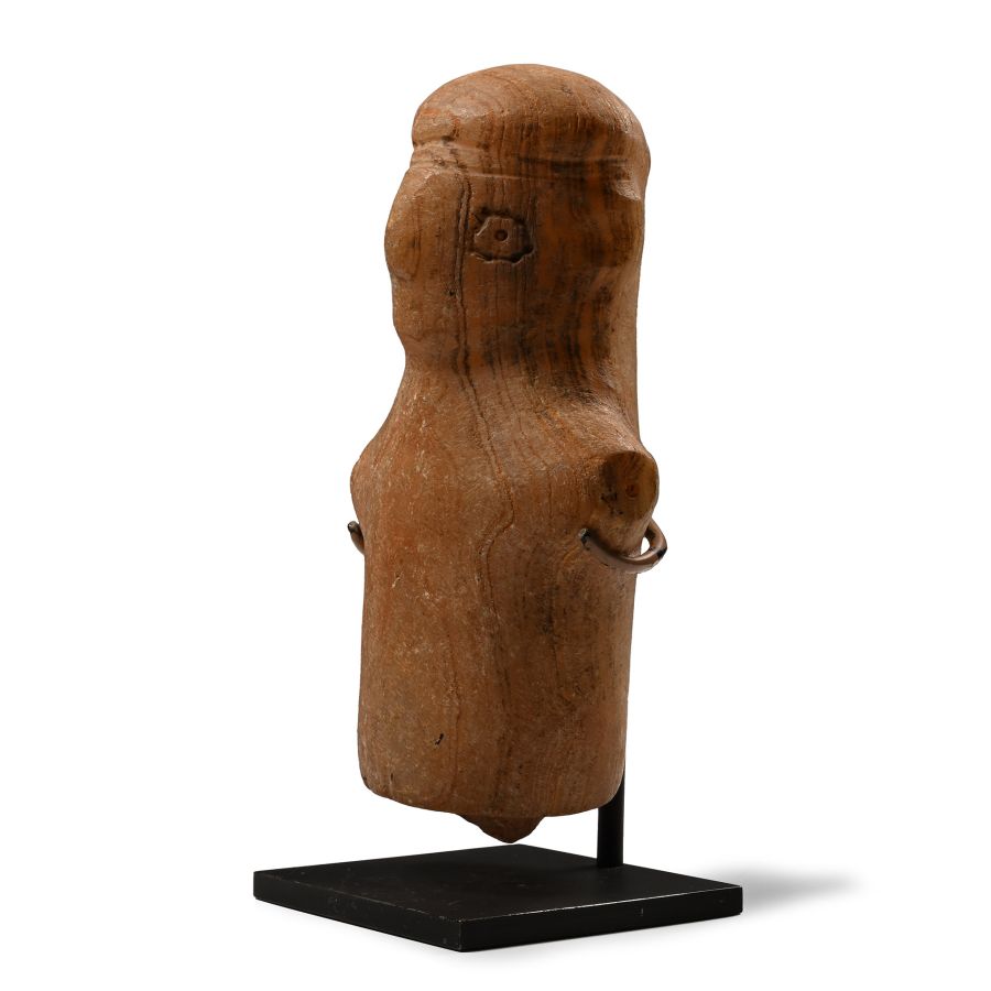 Bactrian Calcite-Alabaster Bust