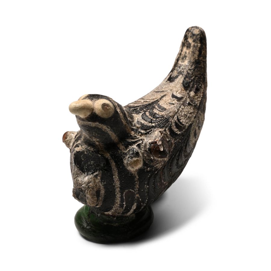 Western Asiatic Core Formed Glass Bird