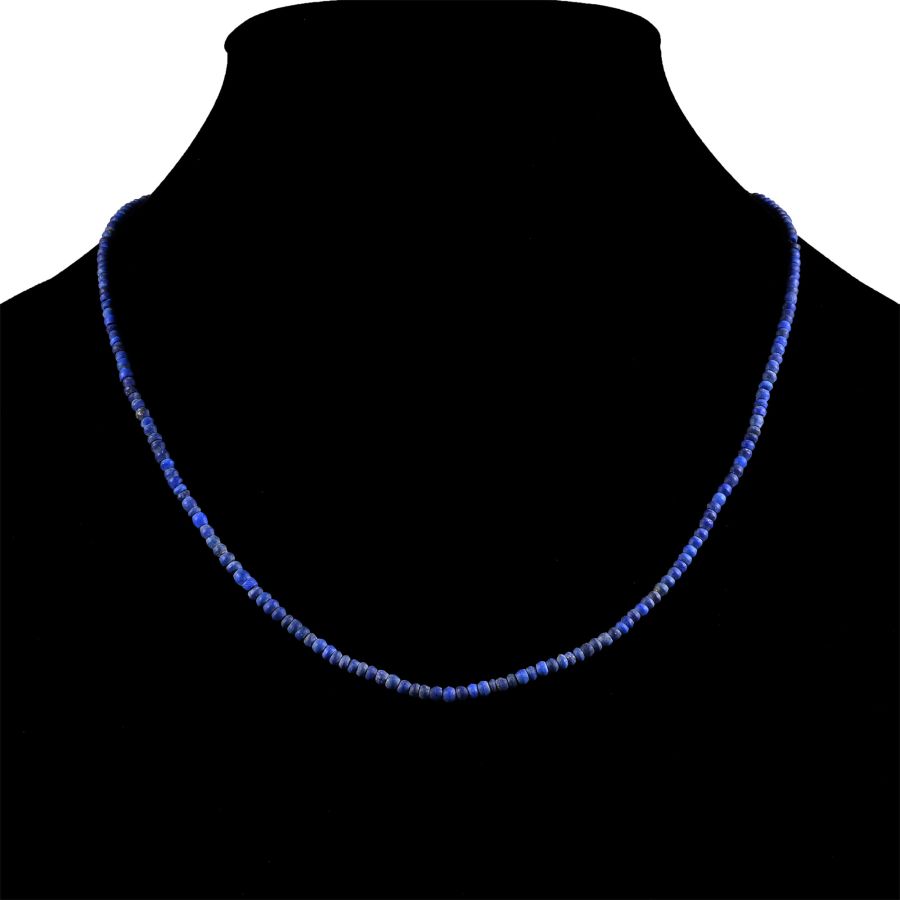 Bactrian Style Lapis Lazuli Bead Necklace String