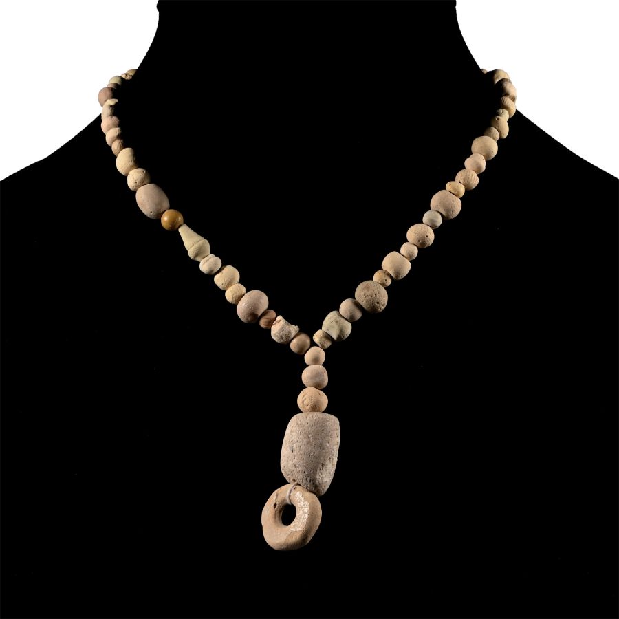 Western Asiatic Mixed Bead Necklace String