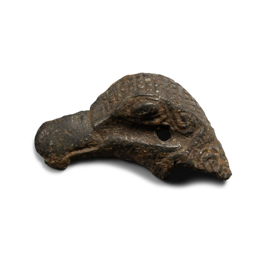 Scythian Bronze Eagle-Head Mount
