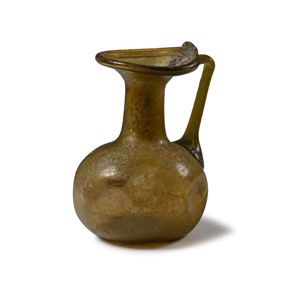 Roman Amber Glass Juglet