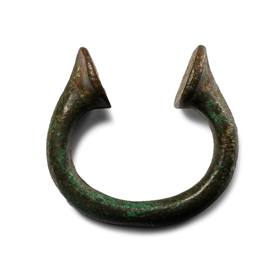 African Slave Trade Manilla Currency Bracelet