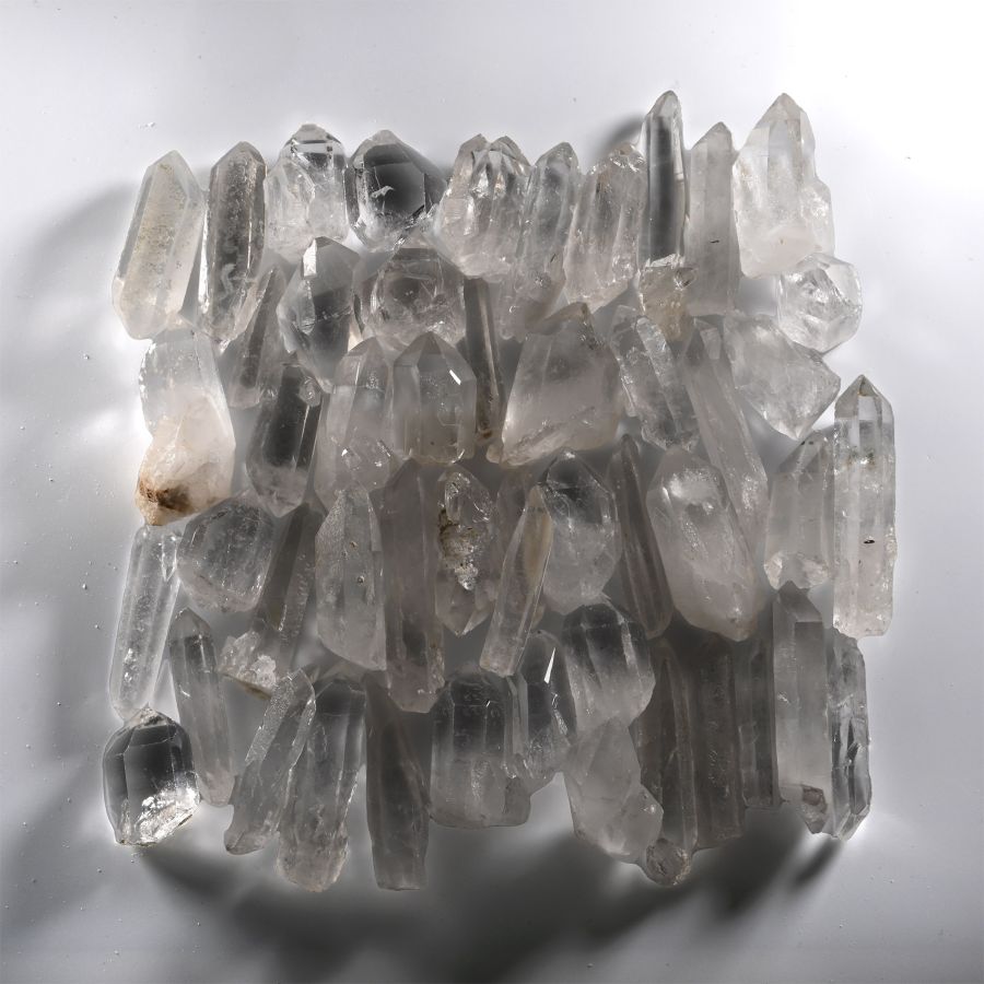 Rock Crystal Quartz Point Group [50]