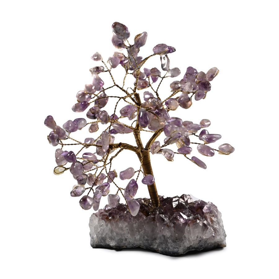 Purple Amethyst Crystal Tree