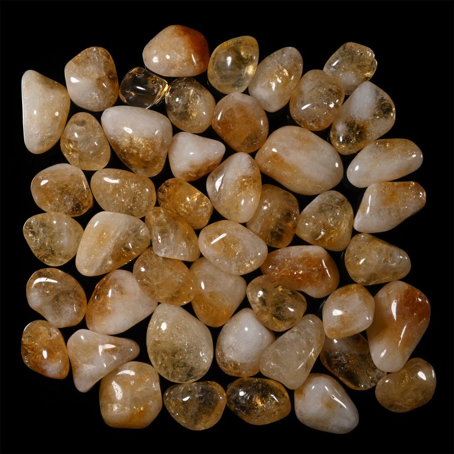 Polished Citrine Crystal Specimen Group [47]