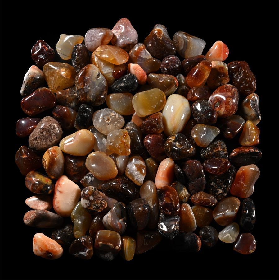 Polished Mixed Agate Mineral Specimen Group [100]