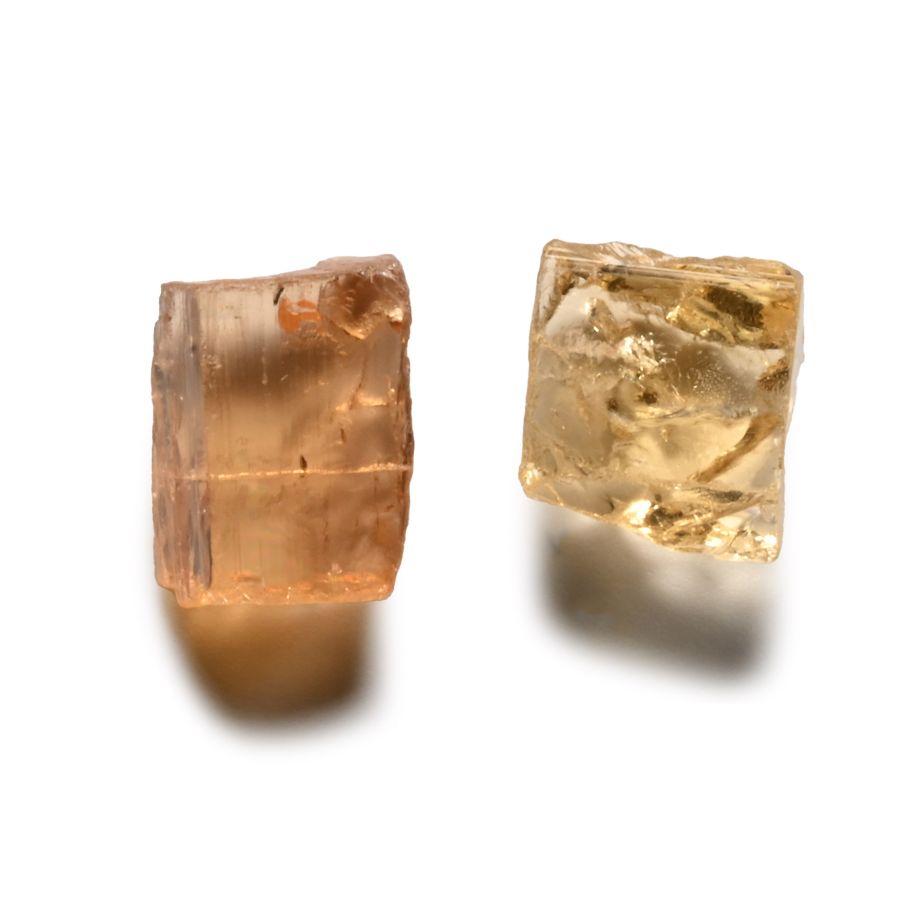 Natural Uncut Gem Quality Topaz Crystals [2]