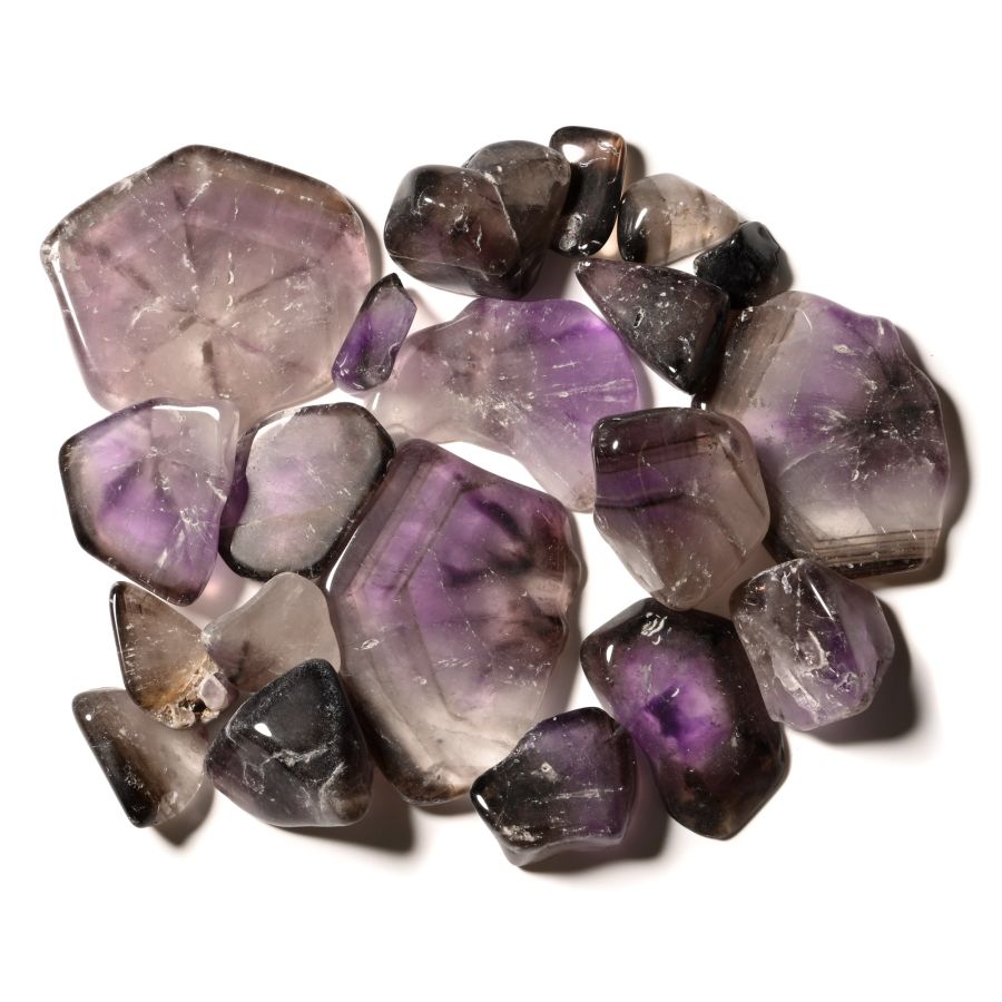 Polished Purple Amethyst Crystal Section Group [20]