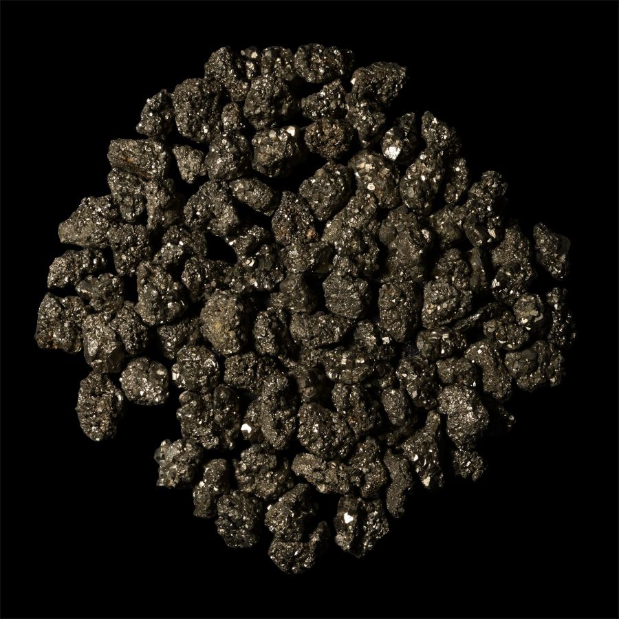 Pyrite 'Fools Gold' Mineral Specimen Group [100]