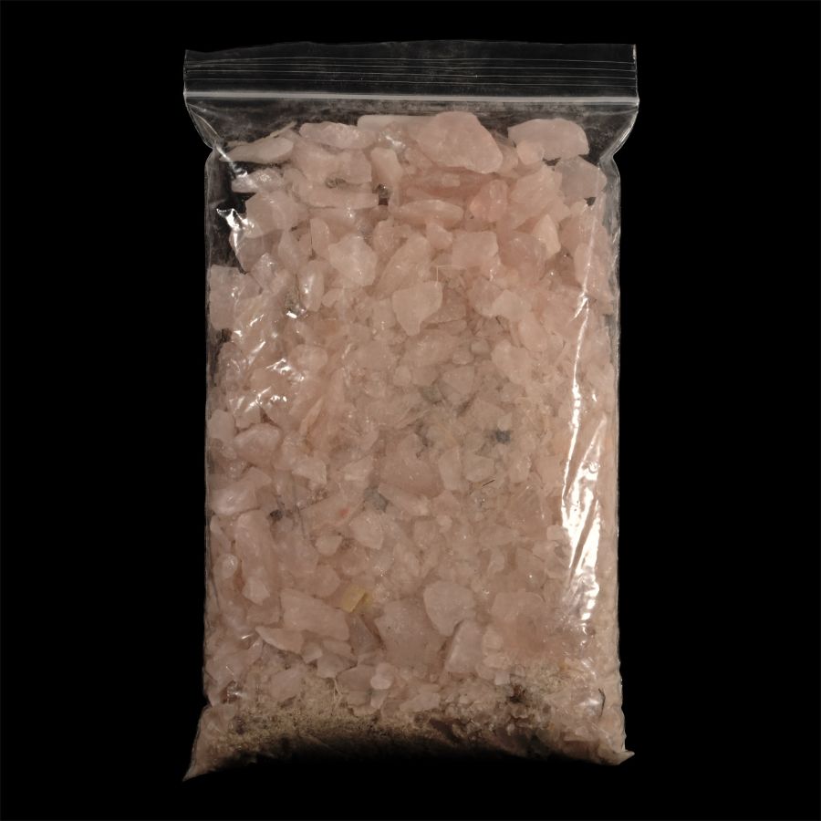 Rose Quartz Mineral Chip Group