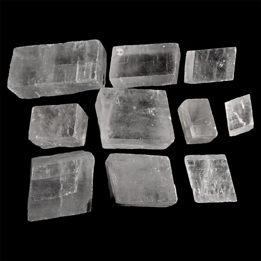 Very Large Iceland Spar Mineral Specimen Group [10]