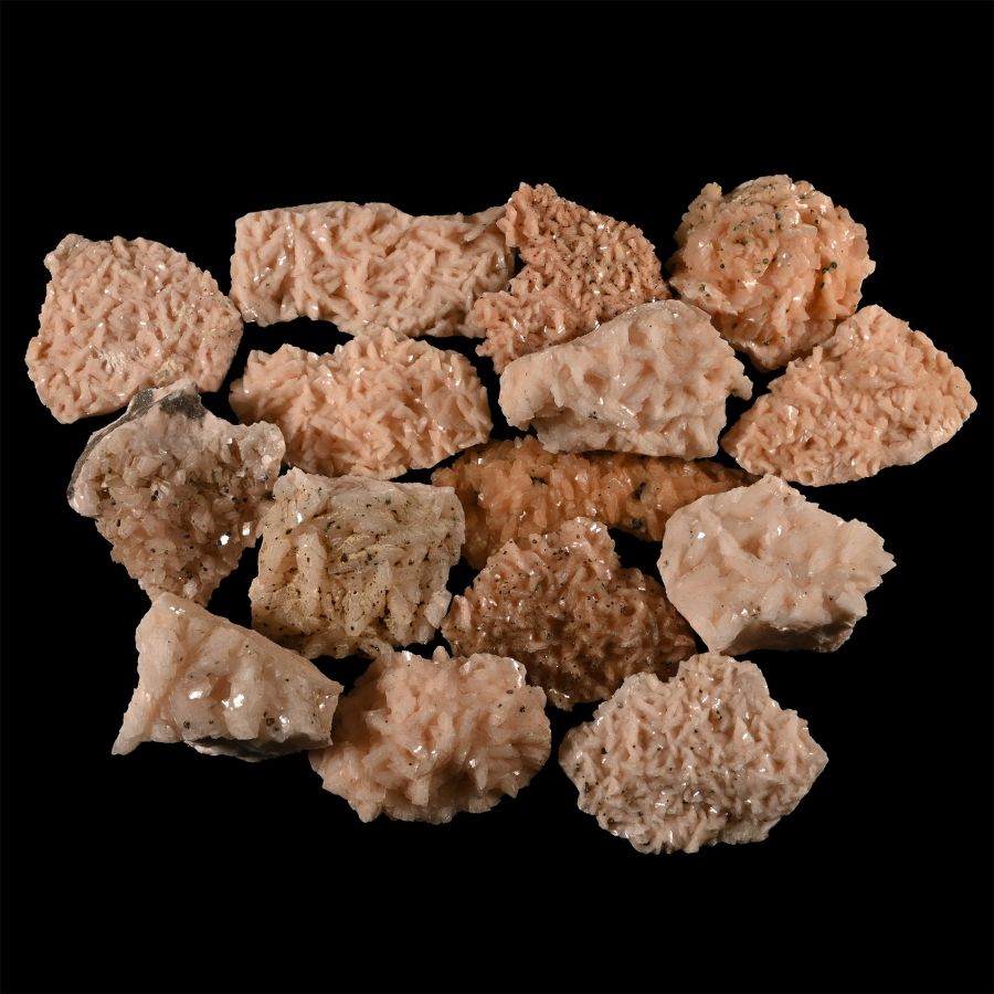 Pink Dolomite Crystal Display Specimen Group [15]