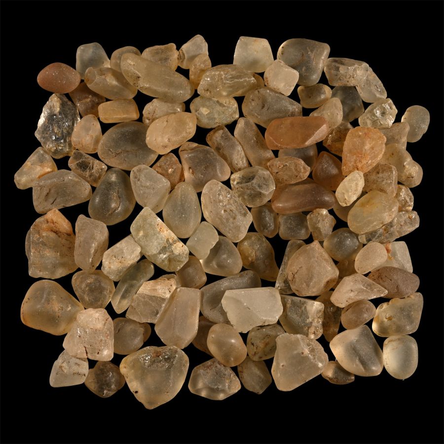 Yellow Topaz Crystal Specimen Group [100]