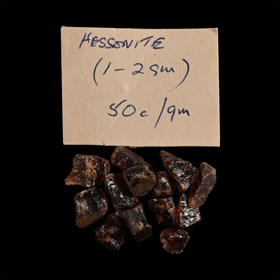 Hessonite Garnet Crystal Display Specimen Collection [13]
