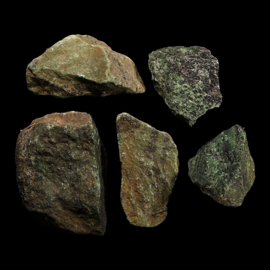 Ruby in Zoisite  and Other Mineral Collection [5]