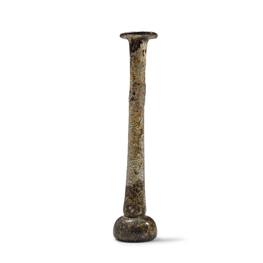 Roman Tall Glass Unguentarium