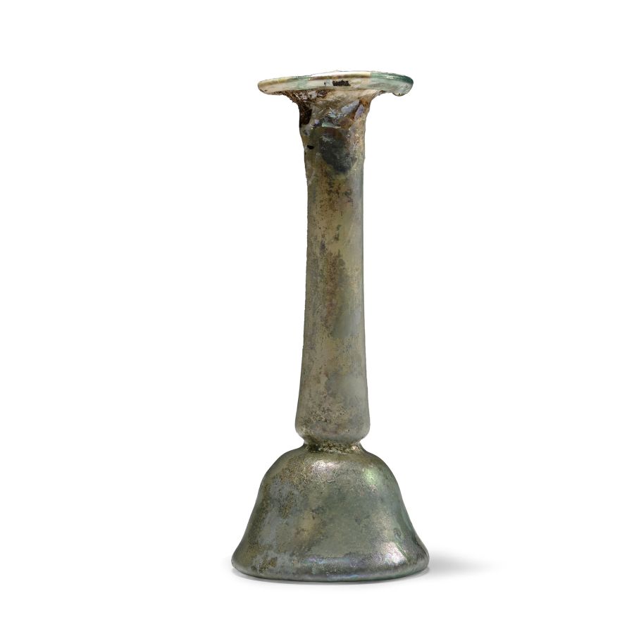 Roman Bell-Shaped Glass Vessel