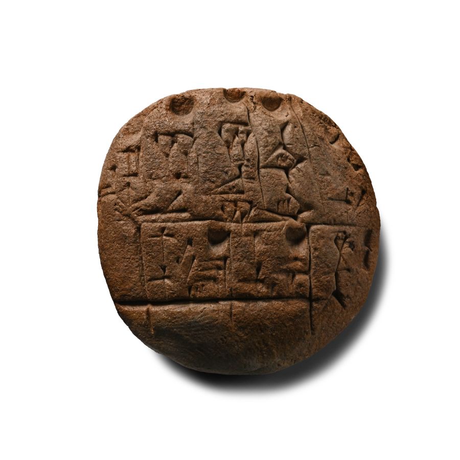 Sumerian Terracotta Cuneiform Tablet