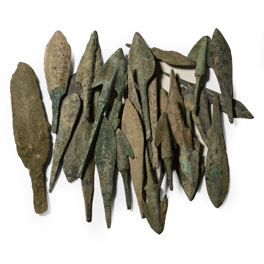 Luristan Bronze Arrowhead Group