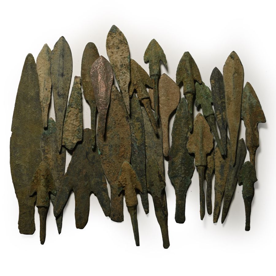 Luristan Bronze Arrowhead Group