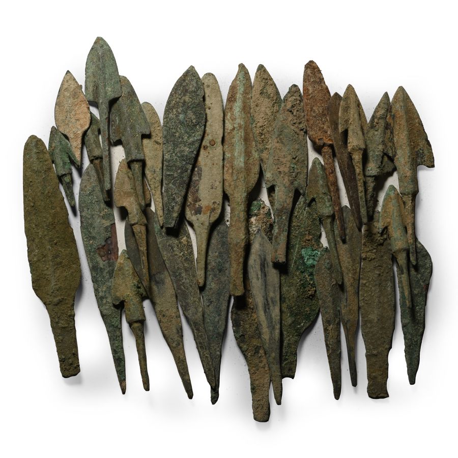 Luristan Bronze Arrowhead Group