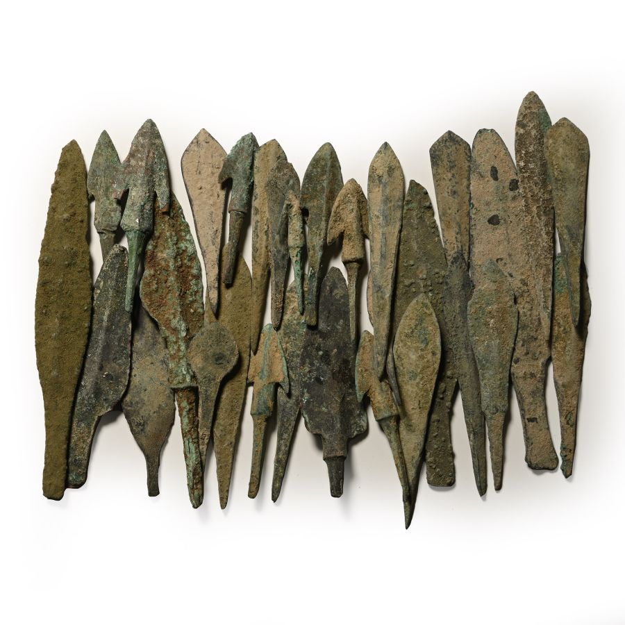 Luristan Bronze Arrowhead Group