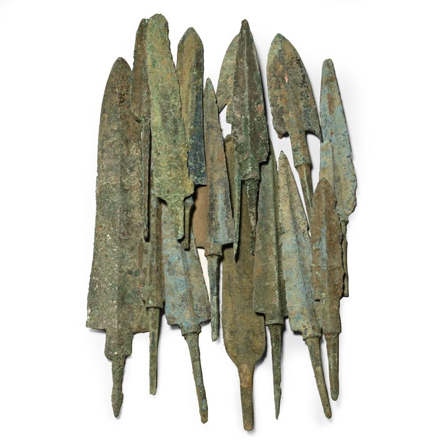 Luristan Bronze Arrowhead Group