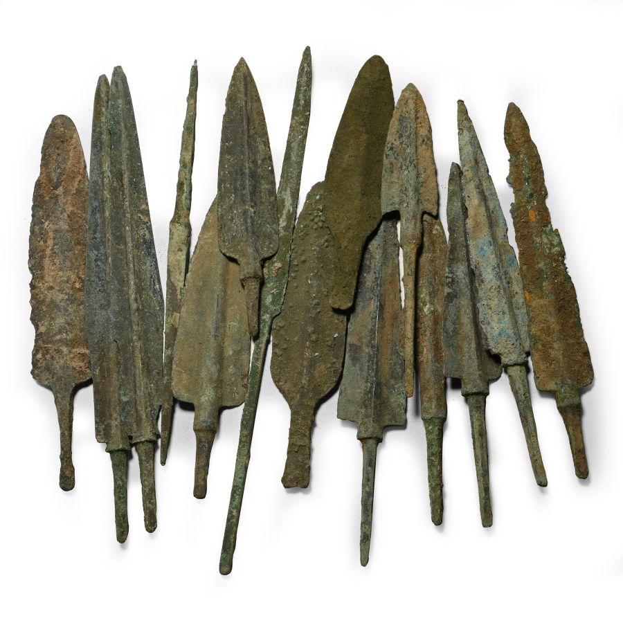 Luristan Bronze Arrowhead Group