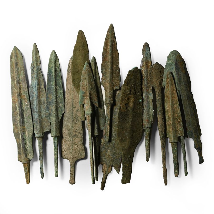 Luristan Bronze Arrowhead Group