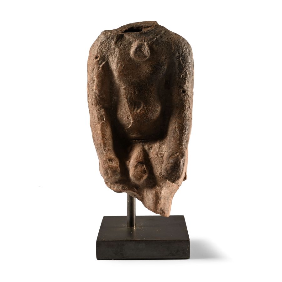 Egyptian Terracotta Seated Torso
