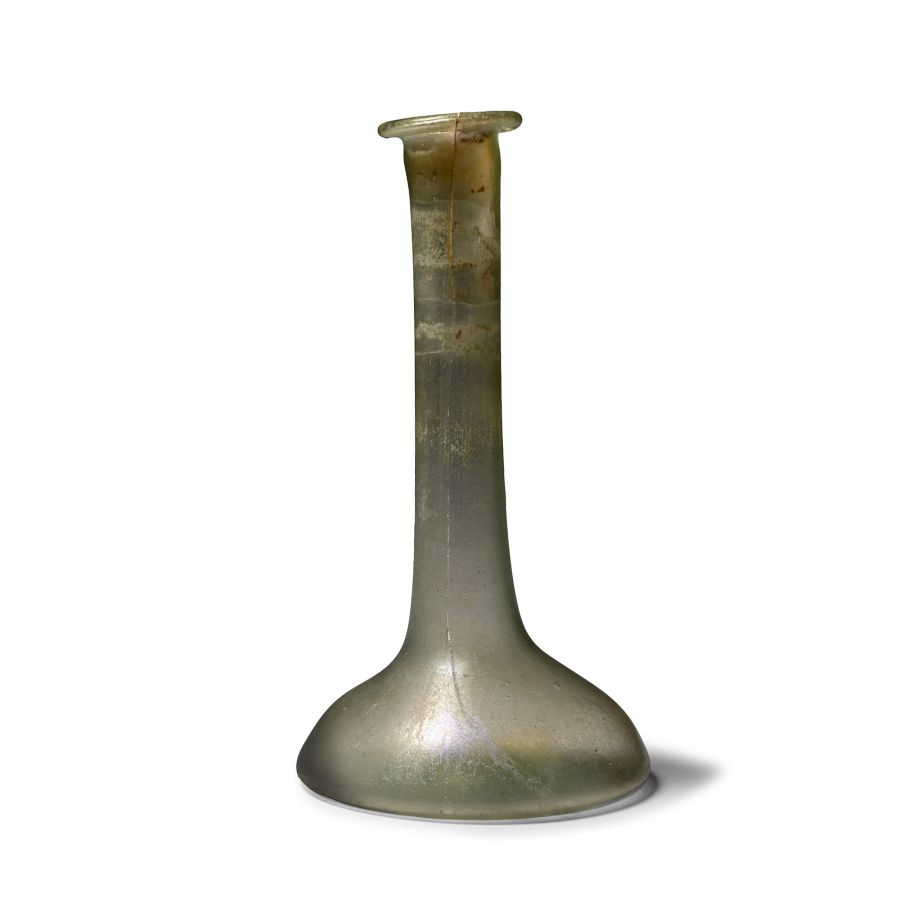 Roman Glass Candlestick Unguentarium