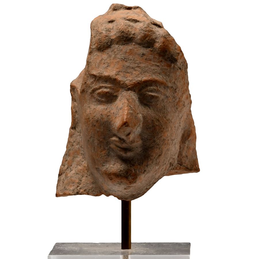 Greek Terracotta Female Protome