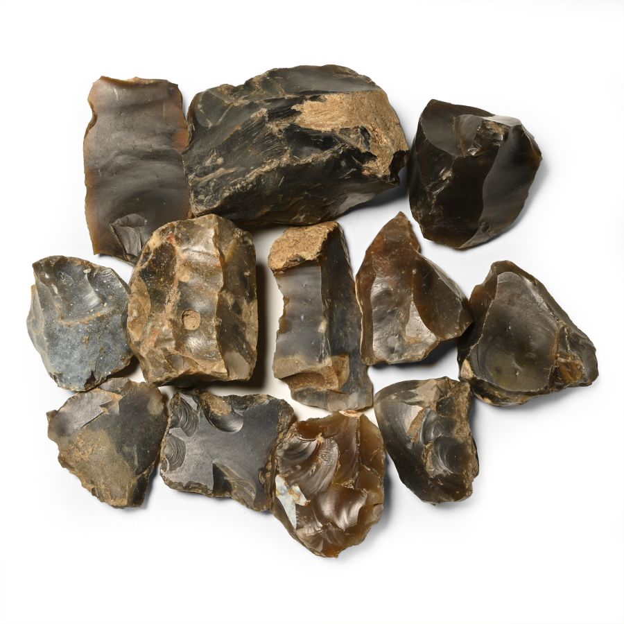 British Worked Mixed Stone Tool Group