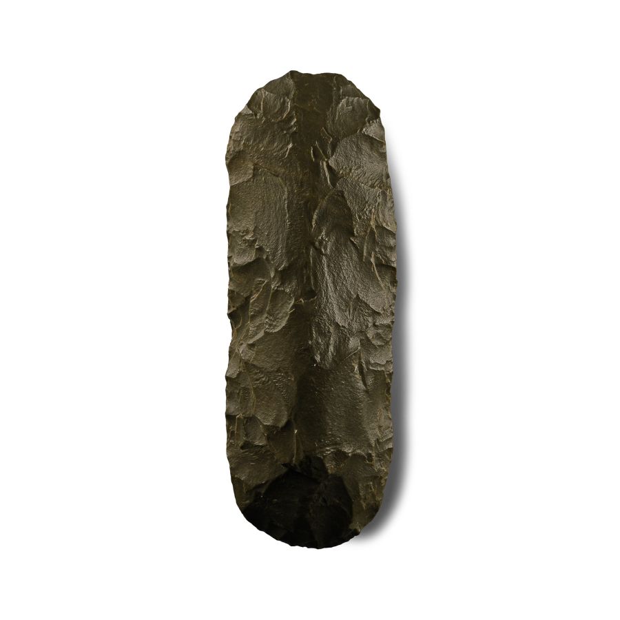 Large Stone Age Green Jasper Axe Head from Niger