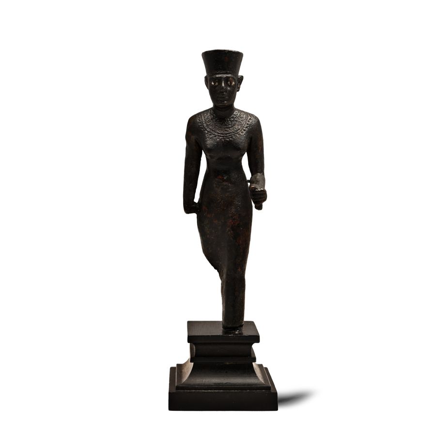 Egyptian Bronze Statue of Neith